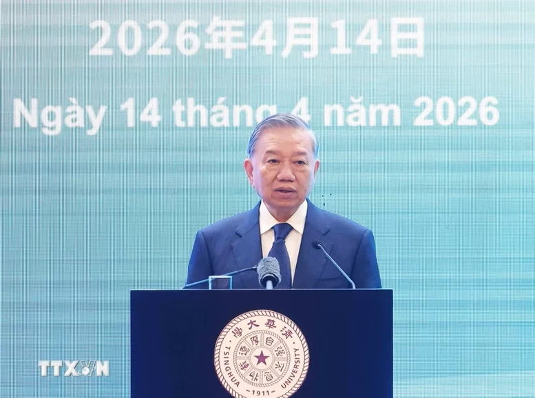 Toàn văn phát biểu chính sách của Tổng Bí thư, Chủ tịch nước Tô Lâm tại Đại học Thanh Hoa, Trung Quốc- Ảnh 1.