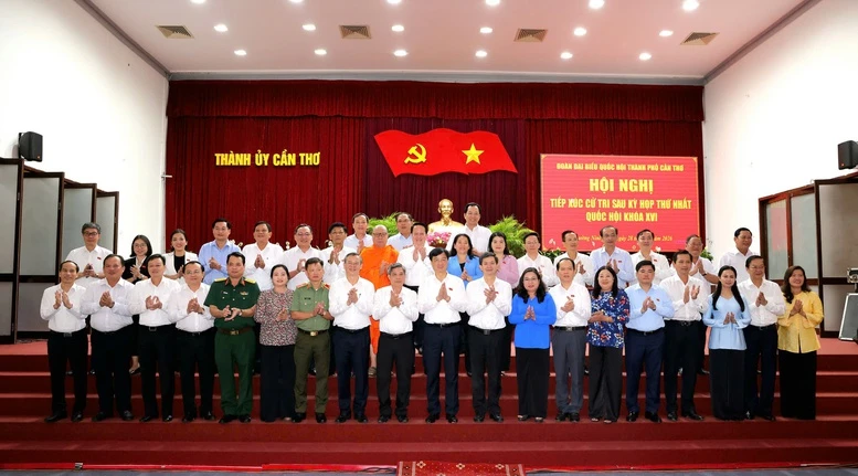 Trưởng Ban Tổ chức Trung ương Nguyễn Duy Ngọc tiếp xúc cử tri TP. Cần Thơ- Ảnh 2.