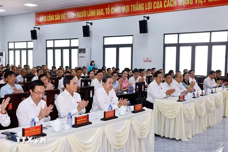 Chủ tịch Quốc hội Trần Thanh Mẫn: Sửa đổi toàn diện Luật Đất đai trong thời gian tới- Ảnh 1.
