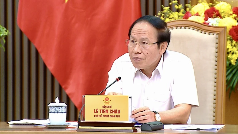 Phó Thủ tướng Lê Tiến Châu: Cổng Pháp luật quốc gia cần cung cấp dịch vụ pháp lý trên tinh thần phục vụ nhân dân, hoàn toàn miễn phí- Ảnh 1.