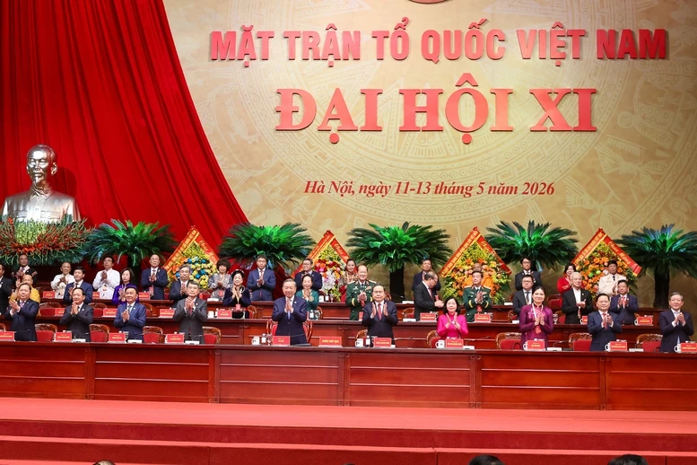 Tổng Bí thư, Chủ tịch nước Tô Lâm dự khai mạc Đại hội MTTQ Việt Nam lần thứ XI- Ảnh 8. Tổng Bí thư, Chủ tịch nước Tô Lâm dự khai mạc Đại hội MTTQ Việt Nam lần thứ XI- Ảnh 8.