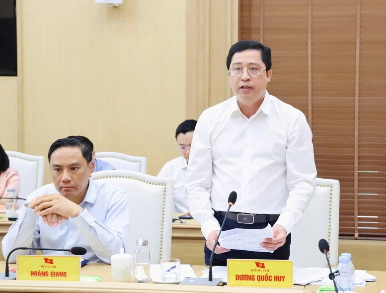Triển khai các nội dung kiểm tra đợt 2 của Bộ Chính trị, Ban Bí thư đối với Ban Thường vụ Tỉnh ủy Lào Cai- Ảnh 8.