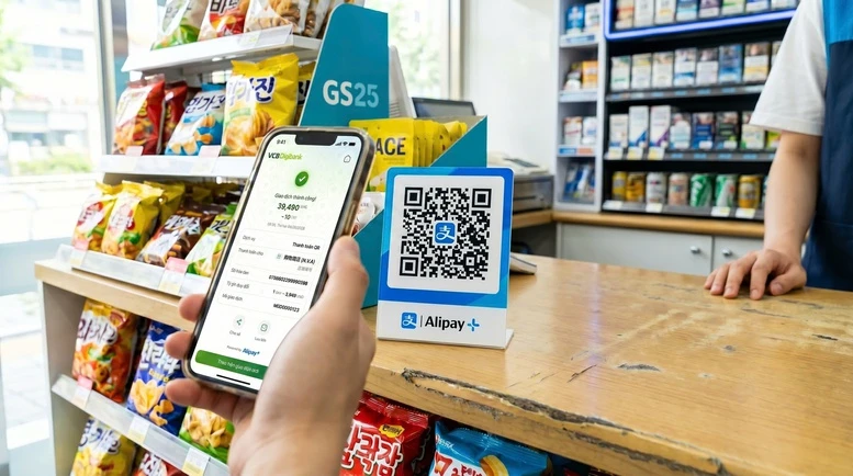 Vietcombank mở rộng quét QR toàn cầu tới Nhật Bản, Hồng Kông- Ảnh 1. Vietcombank mở rộng quét QR toàn cầu tới Nhật Bản, Hồng Kông- Ảnh 1.
