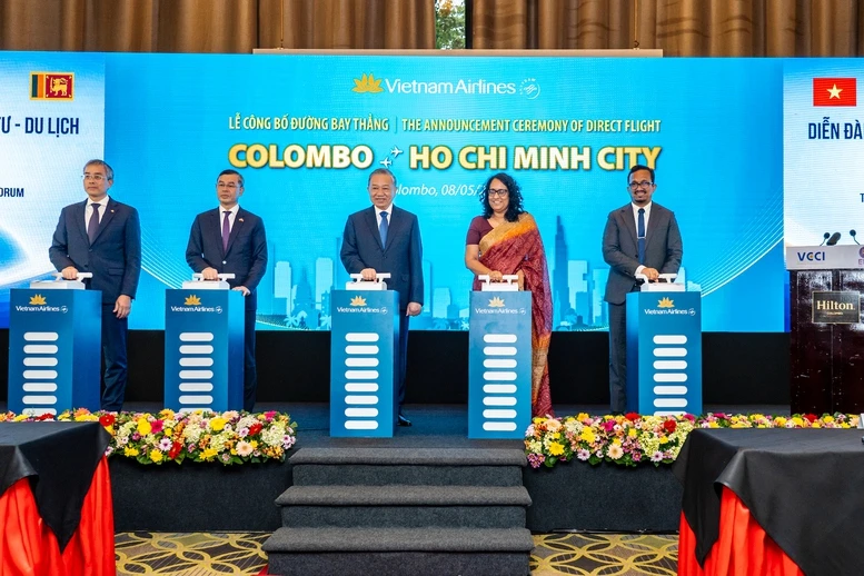 Vietnam Airlines công bố mở đường bay thẳng kết nối Việt Nam – Sri Lanka- Ảnh 1.