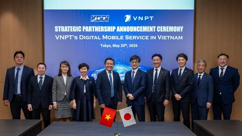VNPT - KDDI công bố hợp tác chiến lược và ra mắt thương hiệu viễn thông di động mới- Ảnh 1.