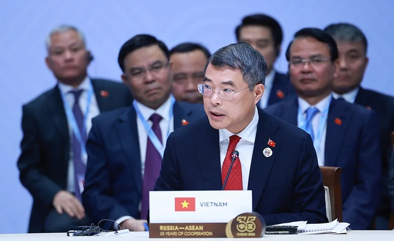Thủ tướng Lê Minh Hưng nêu ba định hướng lớn nhằm nâng tầm chiến lược, thúc đẩy quan hệ ASEAN-Nga hiệu quả và thực chất